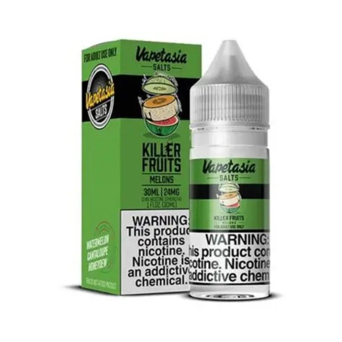 Picture of VAPETASIA E LIQUIDS E LIQUID 30ML KILLER FRUITS MELONS   48MG