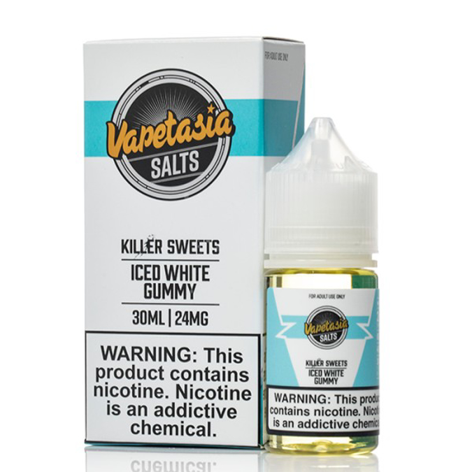 Picture of VAPETASIA 30ML ICED WHITE GUMMY 48MG