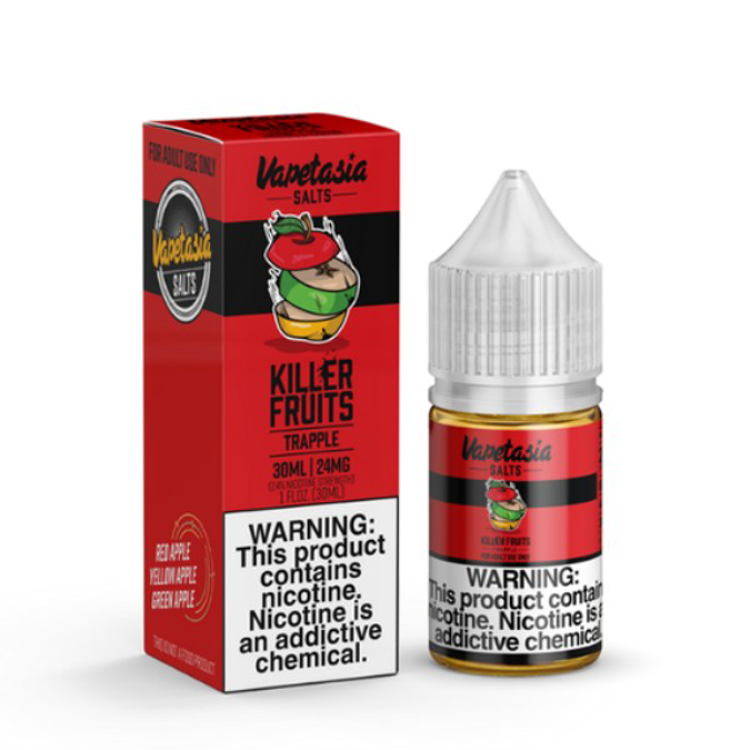 Picture of VAPETASIA E LIQUIDS E LIQUID 30ML KILLER FRUITS TRAPPLE   48MG