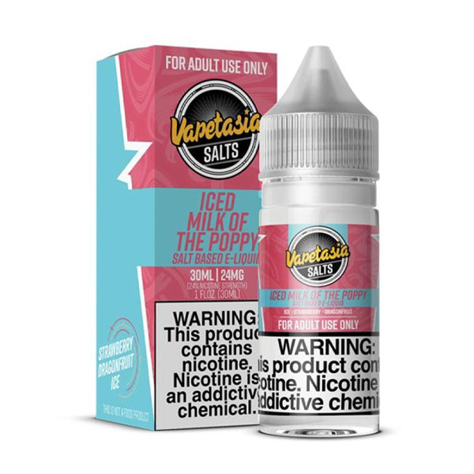 Picture of VAPETASIA E LIQUIDS ICED MILK OF POPPY 48MG 30ML