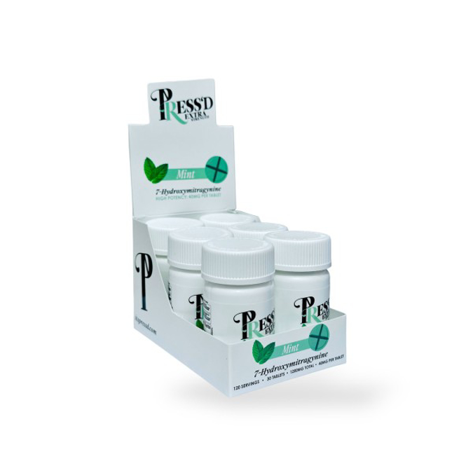 Picture of PRESSD EXTRA STRENGTH 7 OH 40MG 30TAB BOTTLE MINT