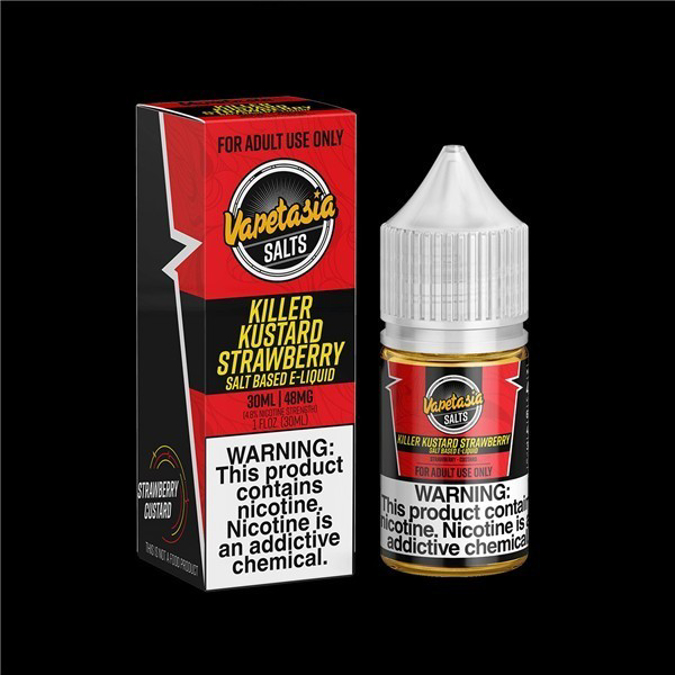 Picture of VAPETASIA KILLER KUSTARD STRAWBERRY 48MG
