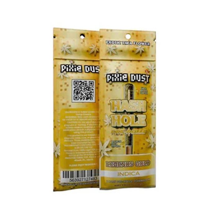 Picture of PIXIE DUST HASH HOLE 2pk PRE-ROLL THC-A PREMIUM 2gm 10pk - LEGENDS GOLD INDICA