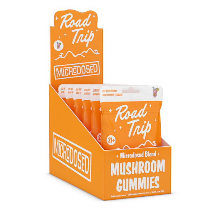 Picture of ROAD TRIP MICRODOSE BLEND 1000MG GUMMIES 20PK PINK LEMONADE