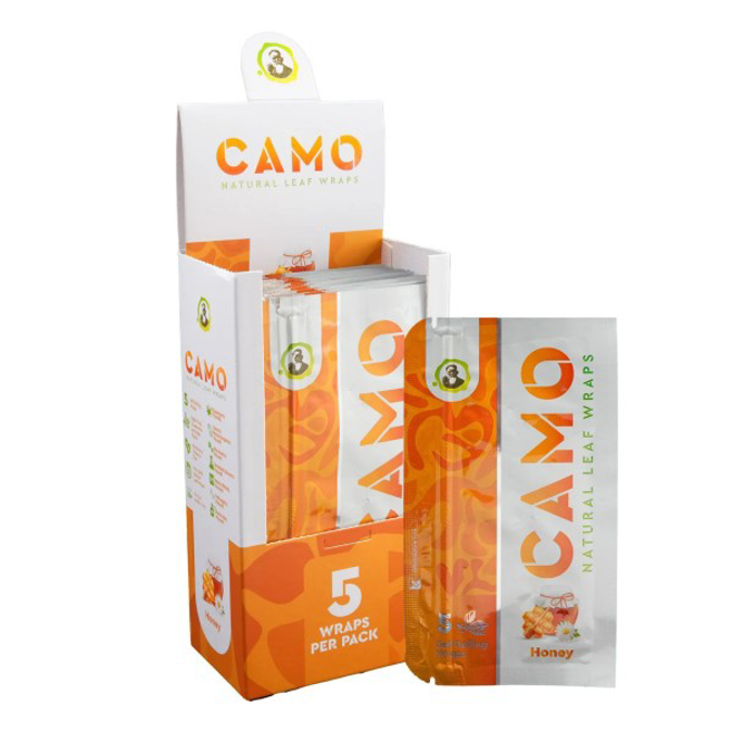 Picture of CAMO NATURAL LEAF WRAP 5PK  HONEY