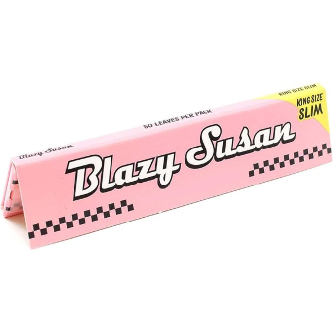 Picture of BLAZY SUZAN ROLLING PAPERS KING SIZE SLIM PINK
