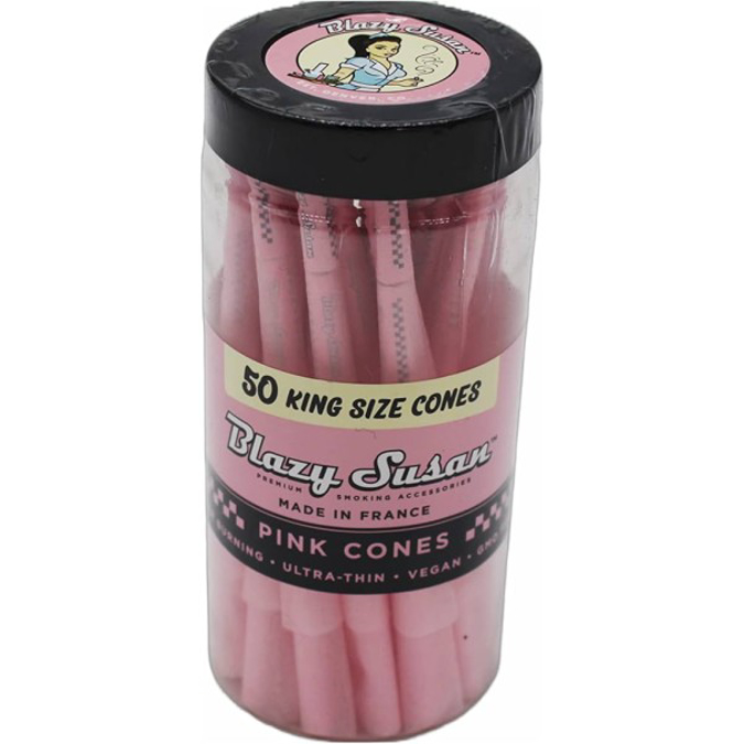 Picture of BLAZY SUSAN KING SIZE PINK CONES