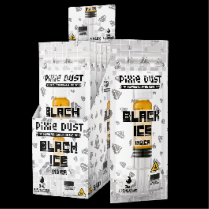 Picture of PIXIE DUST FLAWLESS DIAMOND BLEND 3ml SYRINGE 5PK - BLACK ICE (INDICA)