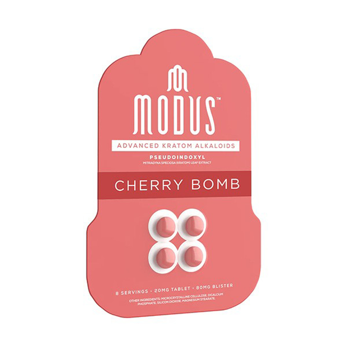 Picture of MODUS PSEUDOINDOXYL 4CT TABLET 80MG  CHERRY BOMB