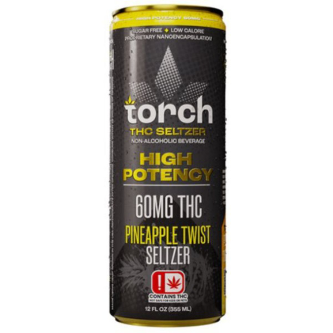 Picture of TORCH THC SELTZER 60MG PINEAPPLE TWIST