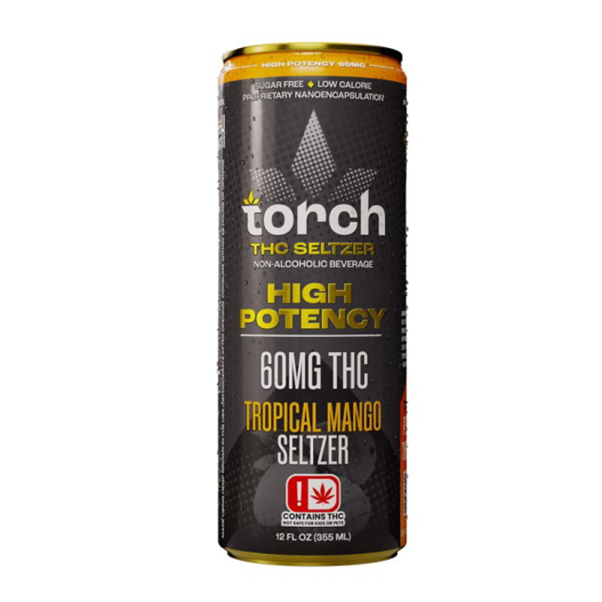 Picture of TORCH THC SELTZER 60MG TROPICAL MANGO
