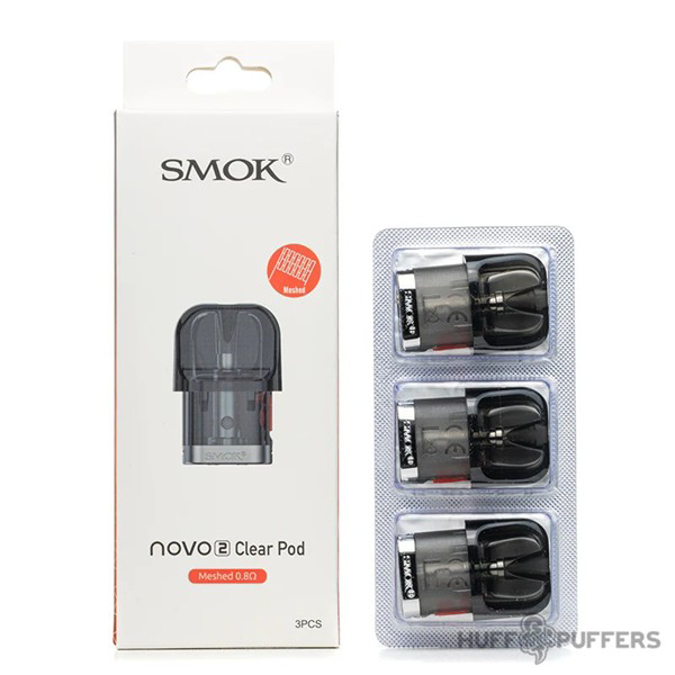 Picture of SMOK NOVO 2 CLEAR DC 0.8 OHM PODS