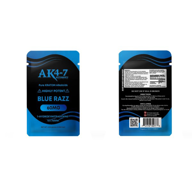 Picture of AK47 HYDROXY 60MG 1CT - BLUE RAZZ