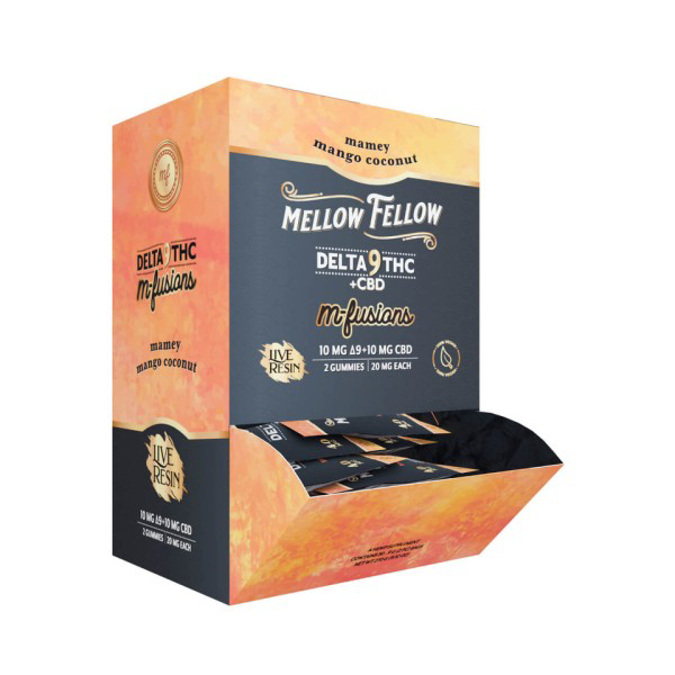 Picture of MELLOW FELLOW M FUSIONS 20PCS EDIBLES MAMEY MANGO COCONUT