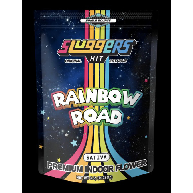 Picture of SLUGGERS HIT 3.5G FLOWER 12PK - RAINBOW ROAD (SATIVA)