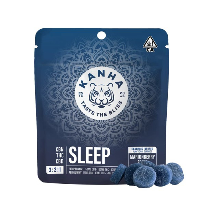 Picture of KANHA TASTE THE BLISS GUMMIES MARIONBERRY PLUM