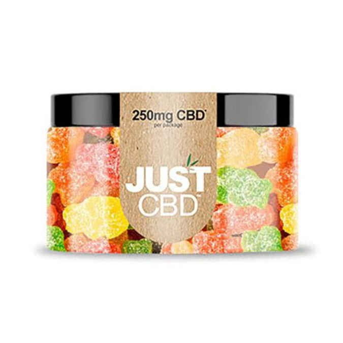 Picture of JUST CBD   DELTA HEMP INFUSED GUMMIES BEARS 250MG