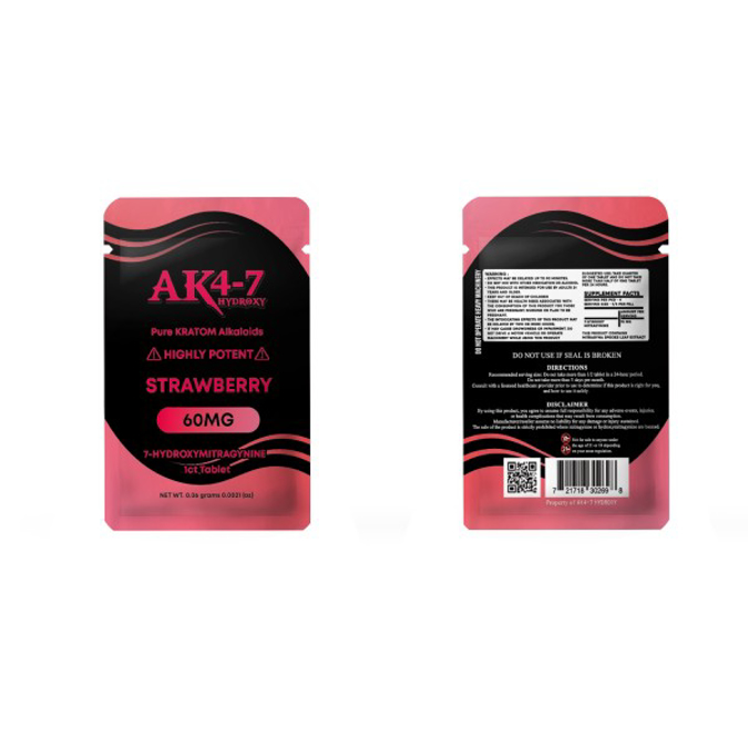 Picture of AK47 HYDROXY 60MG 1CT - STRAWBERRY
