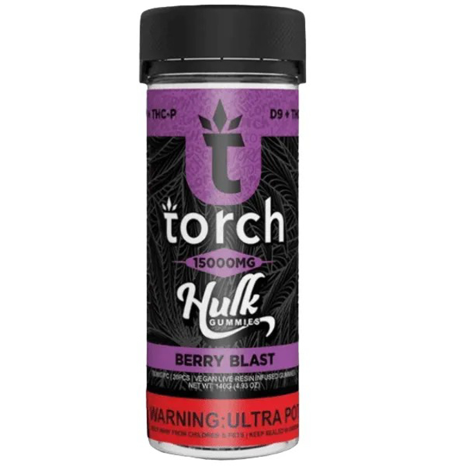 Picture of TORCH 15K HULK GUMMIES BERRY BLAST