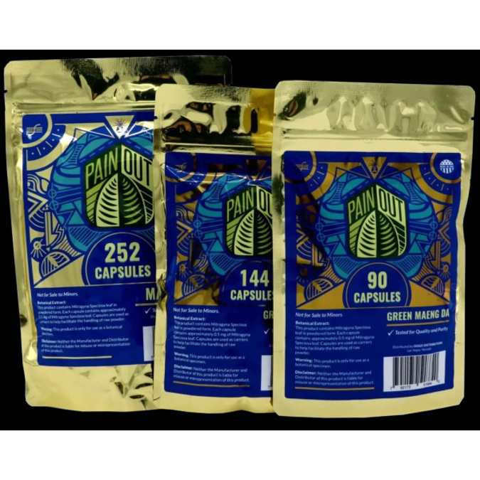 Picture of PAIN OUT GREEN MAENG DA 144CAP