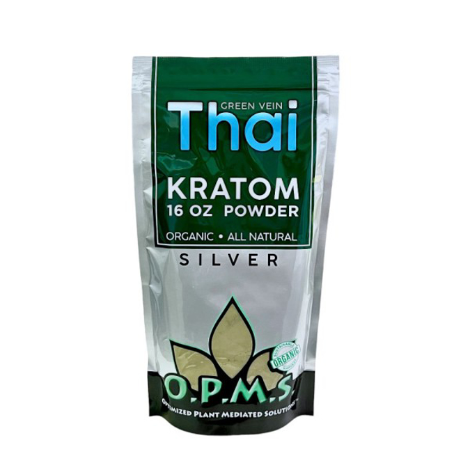 Picture of OPMS GREEN VEIN THAI POWDER KRATOM 16OZ