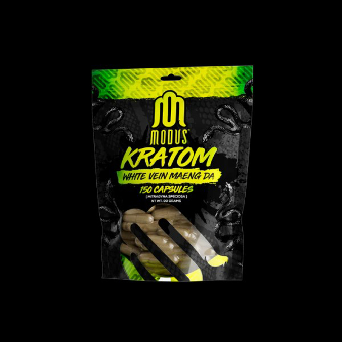 Picture of MODUS KRATOM WHITE VEIN MAENG DA 150 CAPS