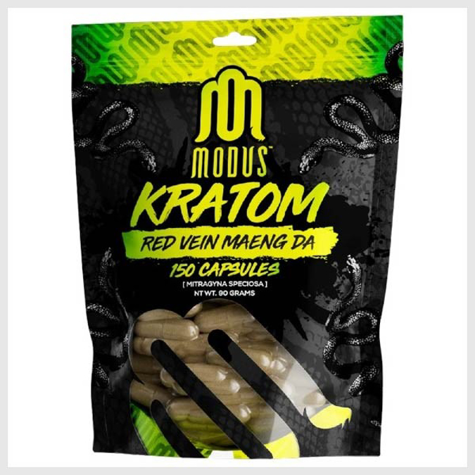 Picture of MODUS KRATOM RED VEIN MAENG DA 150 CAPS