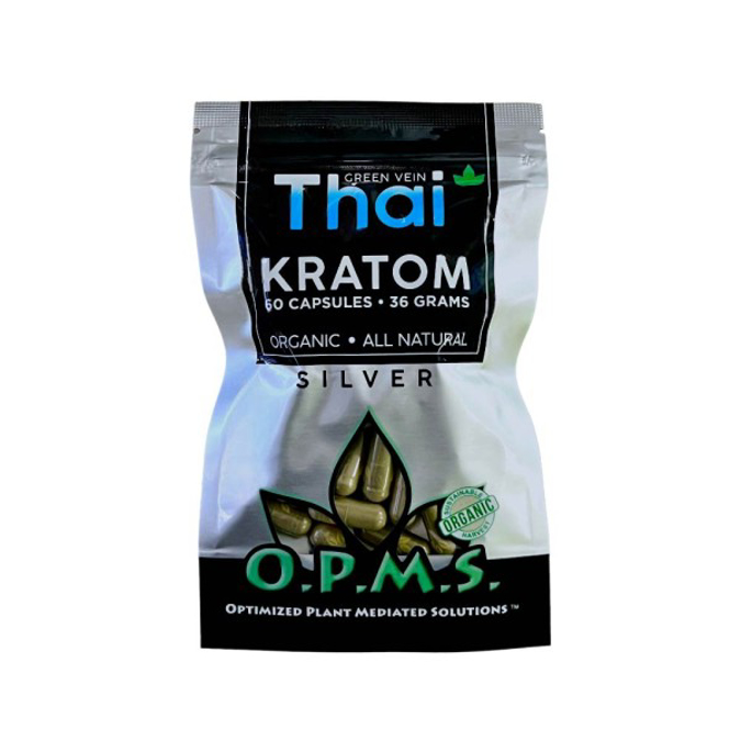 Picture of OPMS GREEN VEIN THAI KRATOM 30CAP
