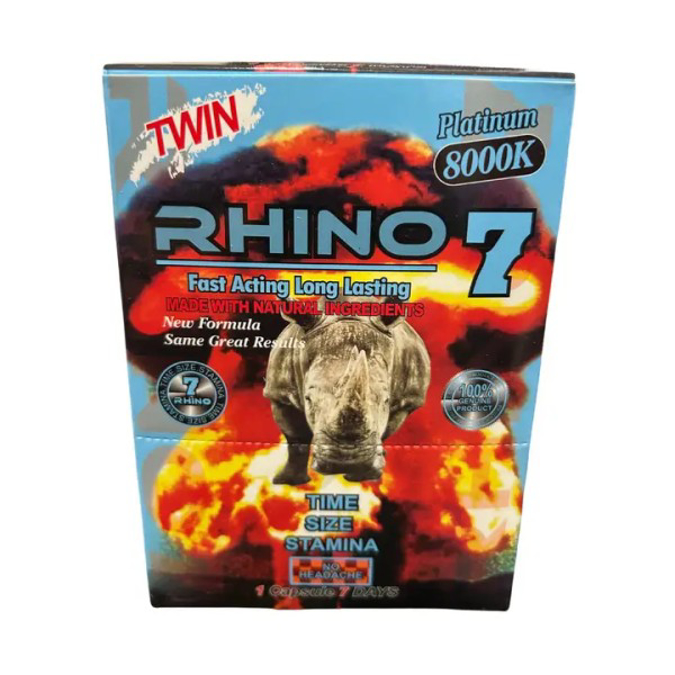 Picture of RHINO 7 TWIN 8000K CAPSULES 24 CT