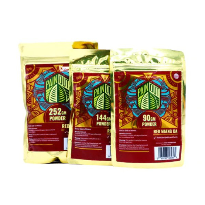 Picture of PAIN OUT RED MAENG DA POWDER 144 GM