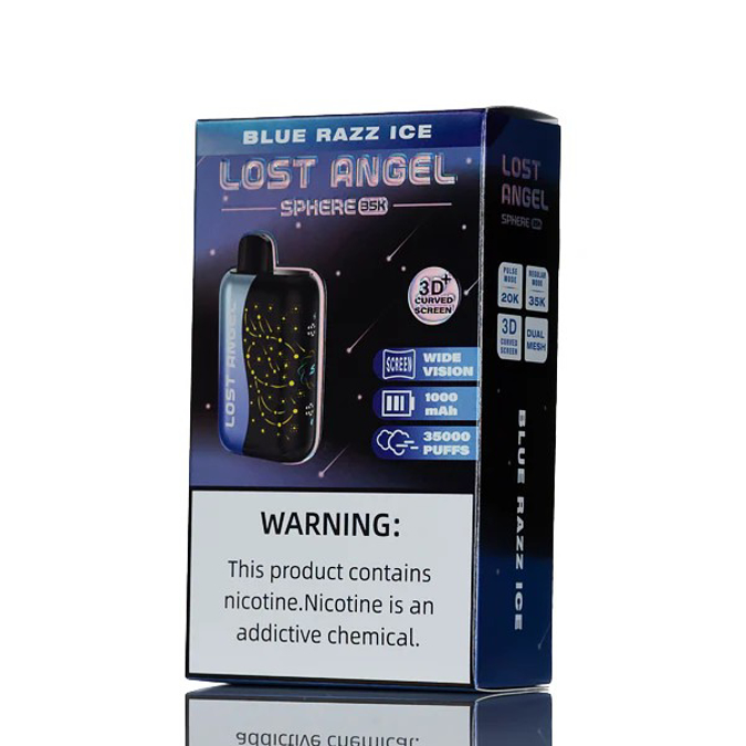 Picture of LOST ANGEL SPHERE 35K - BLUE RAZZ ICE