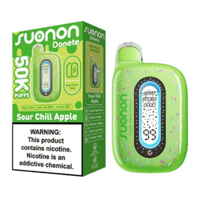 Picture of SUONON DONETE 50K 20ML (USA) - SOUR CHILL APPLE