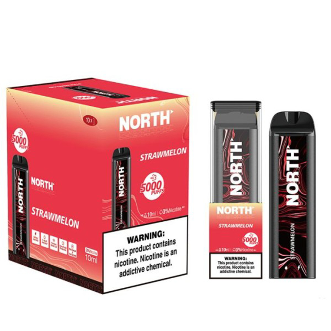 Picture of NORTH 5K PUFFS STRAWMELON