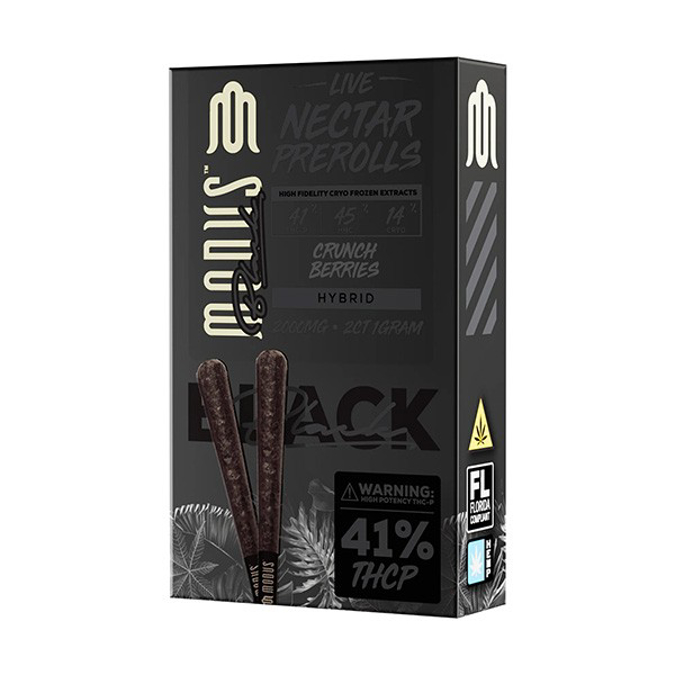 Picture of MODUS BLACK 2CT LIVE NECTAR PREROLL  CRUNCH BERRIES