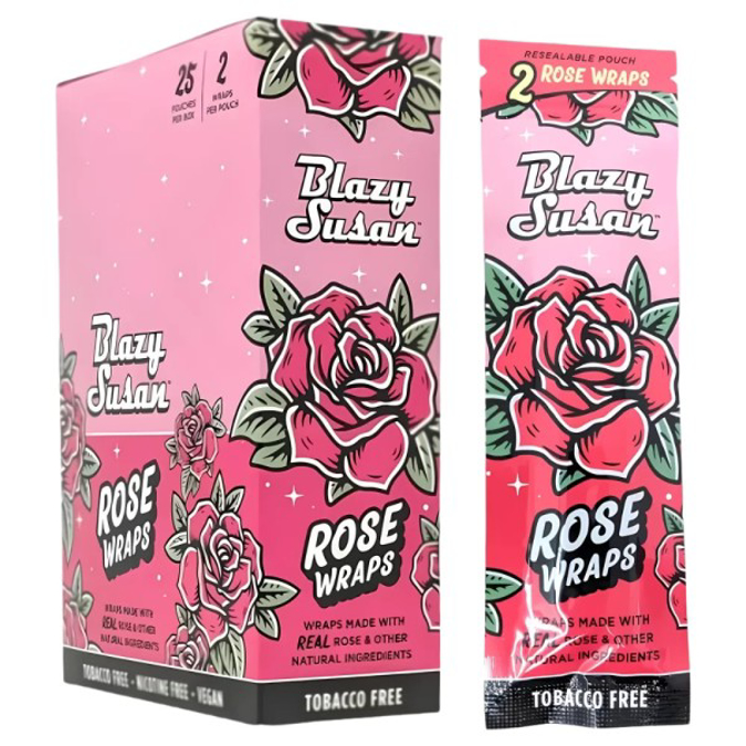 Picture of BLAZY SUZAN ROSE WRAPS 2PK 25CT BOX