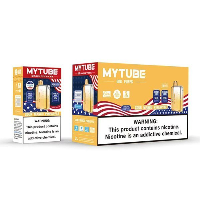 Picture of MYTUBE 60K - SOUR MANGGO PINEAPPLE