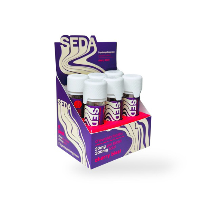 Picture of SEDA 7 HYDROXY 20MG CHERRY BLAST 10 TABS