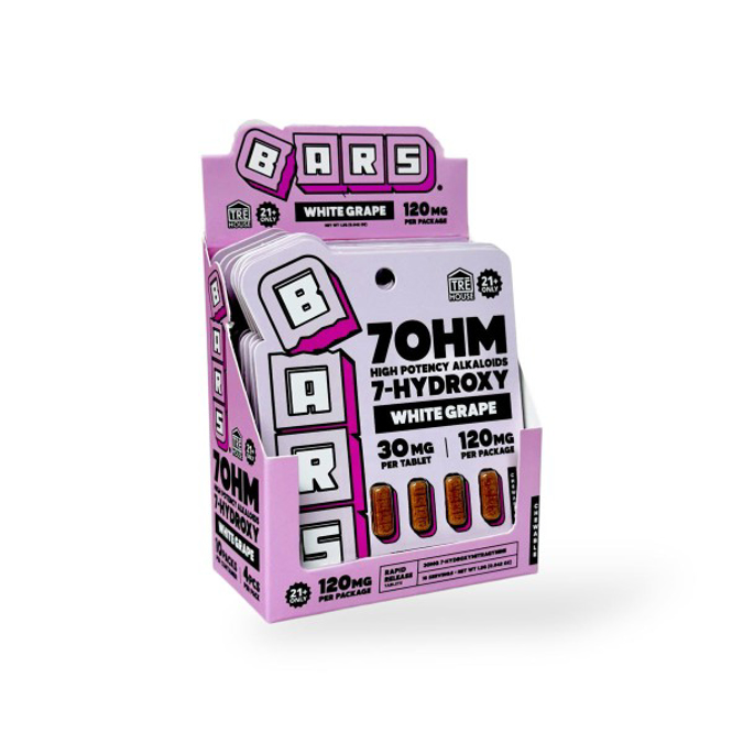 Picture of TRE HOUSE 7 HYDROXY WHITE GRAPE 30 MG TABLET  4 CT