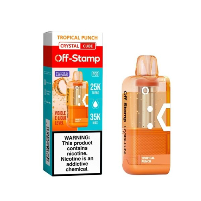 Picture of OFF STAMP CRYSTAL POD 35K - TROPICAL PUNCH