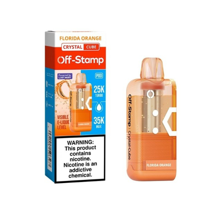 Picture of OFF STAMP CRYSTAL POD 35K - FLORIDA ORANGE