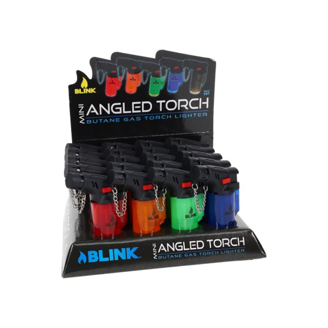 Picture of BLINK MINI ANGLE FROSTED TORCH LIGHTER 20CT