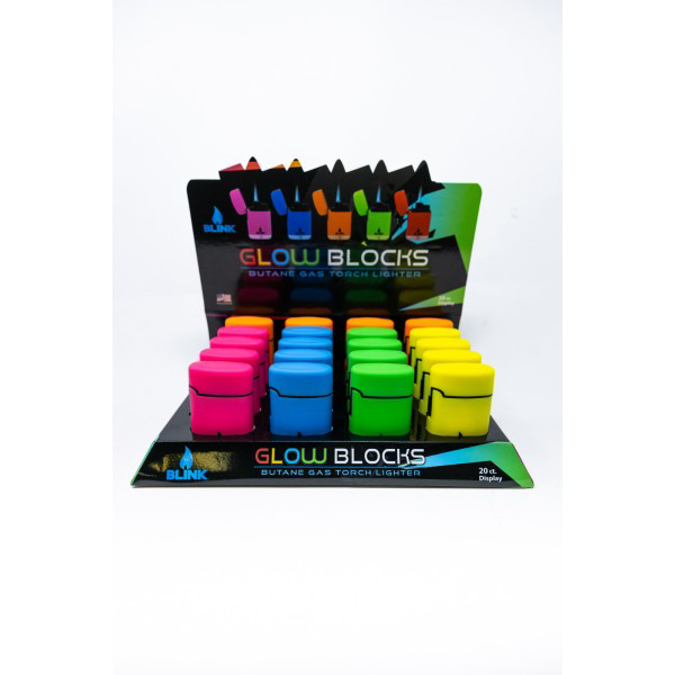 Picture of BLINK GLOW IN THE DARK BLOCKS TORCH 20CT