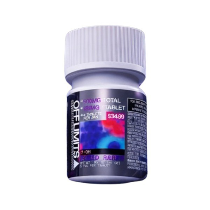 Picture of OFF LIMITS 7OH 500MG 4CT JAR - MIXED BERRY