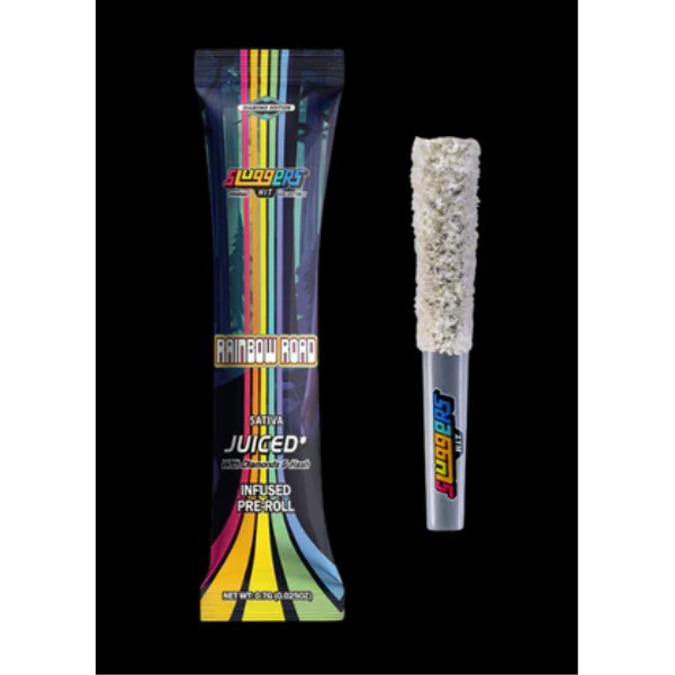 Picture of SLUGGERS HIT JUICED 0.7G JOINT 1PK - RAINBOW ROAD (SATIVA)