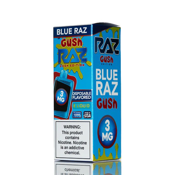 Picture of RAZ 100ML 6MG - BLUE RAZ GUSH