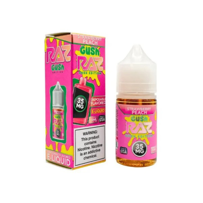 Picture of RAZ 30ML 35MG - STRAWBERRY PEACH GUSH