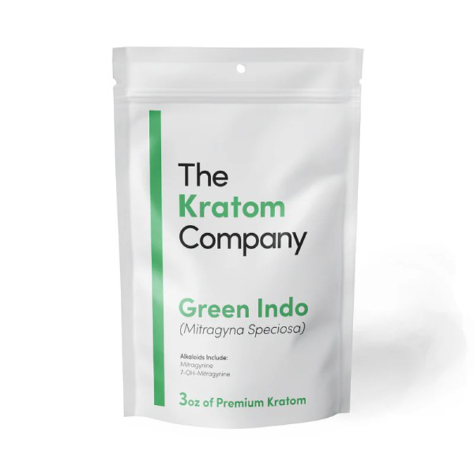 Picture of THE KRATOM COMPANY GREEN INDO 3OZ