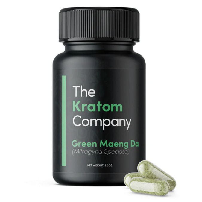 Picture of THE KRATOM COMPANY GREEN MAENG DA 500CAPS