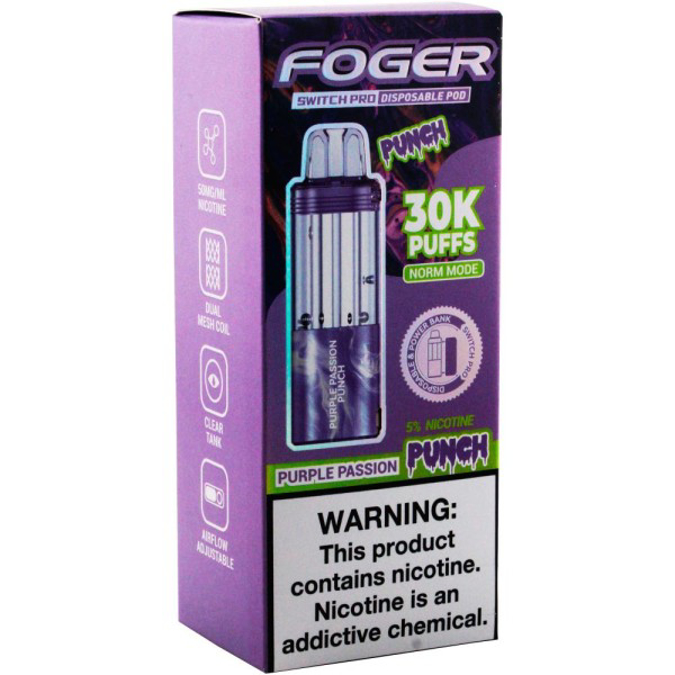 Picture of FOGER POD 30K PURPLE PASSION PUNCH