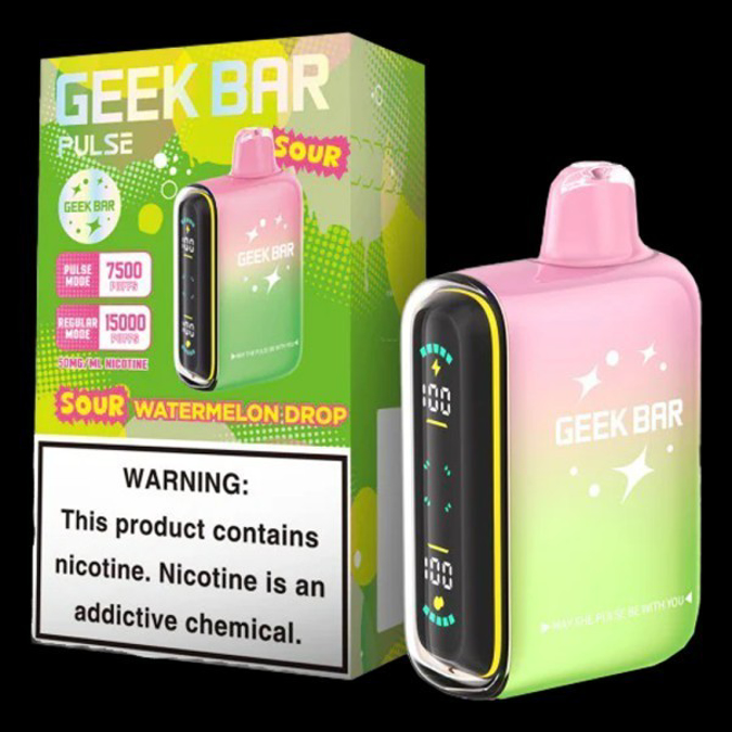 Picture of GEEK BAR 15K PULSE  SOUR WATERMELON DROP